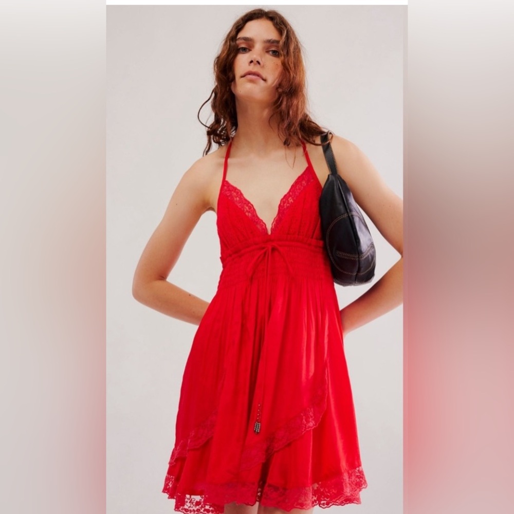 Free people For A Moment mini dress
